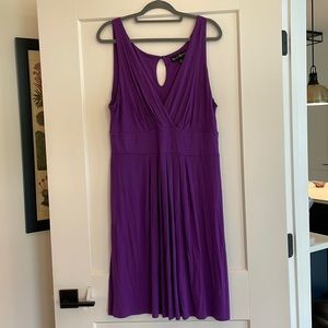 Mercer and Madison purple dress